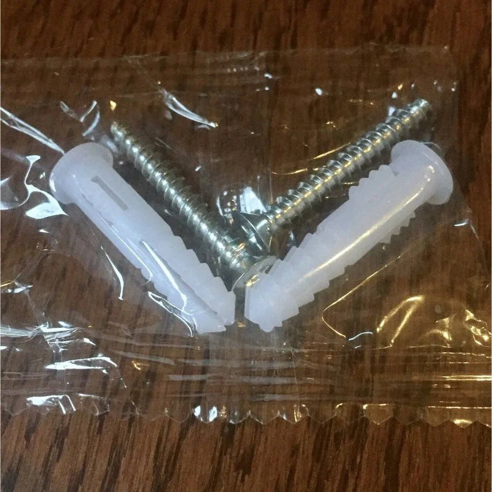 6 Small white shelves set‎ pvc plastic mini easy wall shelf keys phone kids NWT